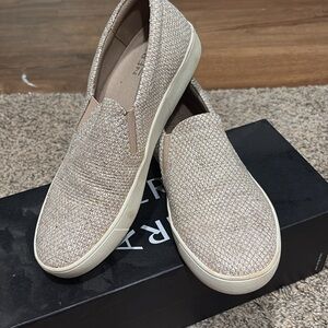 Naturalizer Women's Champagne Slip-On Glitter Sneakers